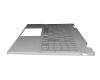 L93226-041 original HP keyboard incl. topcase DE (german) silver/silver with backlight (UMA)