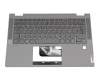 LC550-14 original Lenovo keyboard incl. topcase DE (german) dark grey/grey with backlight