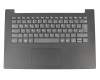 LCM16H56D0-686 original Chicony keyboard incl. topcase DE (german) grey/black patterned