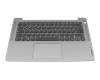 LCM19H96D0-686 original Chicony keyboard incl. topcase DE (german) black/grey