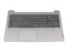 LCM19J26F0 original Lenovo keyboard incl. topcase FR (french) white/grey