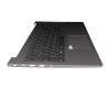LCM19J36D0J686A original Lenovo keyboard incl. topcase DE (german) grey/grey with backlight