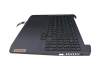 LCM19L96D0J686 original Lenovo keyboard incl. topcase DE (german) black/blue with backlight
