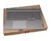 LCM20L36D0J6862 original Lenovo keyboard incl. topcase DE (german) grey/grey with backlight