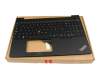 LIM21G86E0JG627 original Lenovo keyboard incl. topcase SP (spanish) black/black with backlight and mouse-stick