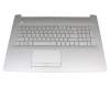 M00403-041 HP keyboard incl. topcase DE (german) silver/silver (PTP/DVD)