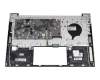 M24295-041 original HP keyboard incl. topcase DE (german) black/silver with backlight
