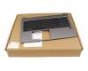 M26113-041 original HP keyboard incl. topcase DE (german) black/grey with backlight