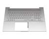 M51927-041 original HP keyboard incl. topcase DE (german) silver/silver with backlight