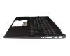 M57199-041 original HP keyboard incl. topcase DE (german) black/black with backlight
