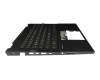 M57199-041 original HP keyboard incl. topcase DE (german) black/black with backlight