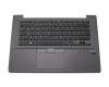 MP-14B56D0J5282 original Chicony keyboard incl. topcase DE (german) black/black with backlight and mouse-stick