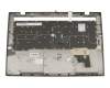 MQ-69D0 original Lenovo keyboard incl. topcase DE (german) black/black with backlight and mouse-stick