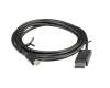 Mini-DisplayPort data / charging cable black original 2,00m suitable for Lenovo ThinkPad T550 (20CK/20CJ)