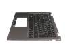 NC210110G3851 original Acer keyboard incl. topcase DE (german) black/grey