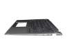 NC2101110G3209 original Acer keyboard incl. topcase CH (swiss) black/grey
