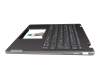 NCB2391 original Lenovo keyboard incl. topcase DE (german) grey/grey with backlight