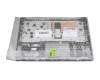 NK.I1313.0W1 original Acer keyboard incl. topcase DE (german) black/silver with backlight