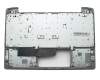 NKI101303X original Acer keyboard incl. topcase DE (german) black/grey