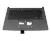 NKI11130LP original Acer keyboard incl. topcase DE (german) black/black