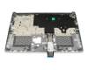 NKI11130LY original Acer keyboard incl. topcase CH (swiss) black/silver
