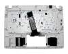 NKI1117057 original Acer keyboard incl. topcase DE (german) white/white