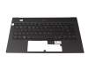 NKI13130FA original Acer keyboard incl. topcase DE (german) black/blue/black with backlight