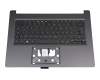 NKI131705E original Acer keyboard incl. topcase DE (german) black/black