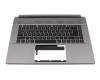 NKI1411S0JW original Acer keyboard incl. topcase DE (german) black/anthracite with backlight