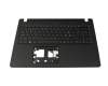 NKI1513275 original Acer keyboard incl. topcase CH (swiss) black/black with backlight