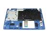 NKI15170SM original Acer keyboard incl. topcase DE (german) black/blue