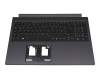 NKI151S0HT original Acer keyboard incl. topcase DE (german) black/black with backlight