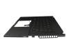 NR2203_MAIN original Asus keyboard incl. topcase DE (german) black/black with backlight ONE ZONE RGB