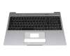 NS16TG-Y original Medion keyboard incl. topcase DE (german) black/grey with backlight