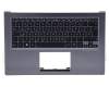 NSK-UQ901 original Asus keyboard incl. topcase DE (german) black/silver with backlight
