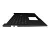 NSK-W47BU 0G original Darfon keyboard incl. topcase DE (german) black/black with backlight