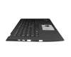 NSK-ZC0BW original Lenovo keyboard incl. topcase UK (english) black/black with backlight and mouse-stick