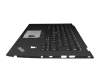 NSK-ZC0BW original Lenovo keyboard incl. topcase UK (english) black/black with backlight and mouse-stick
