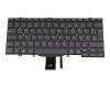 O7FYT7 original Dell keyboard DE (german) black/black with backlight