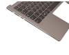 PC4SB-GE original Lenovo keyboard incl. topcase DE (german) grey/silver with backlight