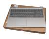 PC5C-FR original Lenovo keyboard incl. topcase FR (french) grey/silver