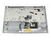 PC5CPB-GE original Lenovo keyboard incl. topcase DE (german) grey/silver with backlight