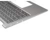 PD4SB-GE original Lenovo keyboard incl. topcase DE (german) grey/silver with backlight