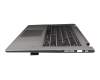 PD4SB-SP original Lenovo keyboard incl. topcase SP (spanish) grey/silver with backlight