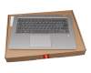 PK09000-JB40 original LCFC keyboard incl. topcase CH (swiss) grey/silver with backlight