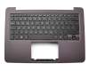 PK1319Y723S original Asus keyboard incl. topcase DE (german) black/black