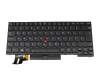 PK131KH1B10 original LCFC keyboard UK (english) black/black with backlight and mouse-stick