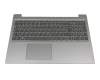 PK1329A5A19 original Lenovo keyboard incl. topcase DE (german) dark grey/silver