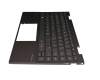 PK132V61C11 original HP keyboard incl. topcase DE (german) black/black with backlight