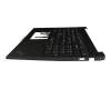 PK133JG2B12 original Lenovo keyboard incl. topcase DE (german) black/black with backlight and mouse-stick